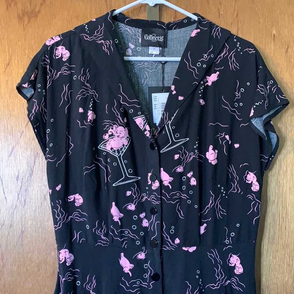 Tipsy elephant swing dress from collectif